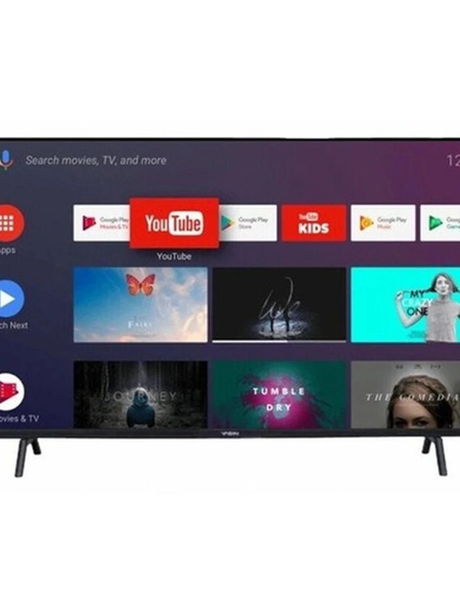 YASIN LED TV 43E9000 43" HD 1920x1080,450 cd/m2 Smart 1000000:1 6ms DVB-T2/C/S2 2xHDMI,VGA,USB,WIFI