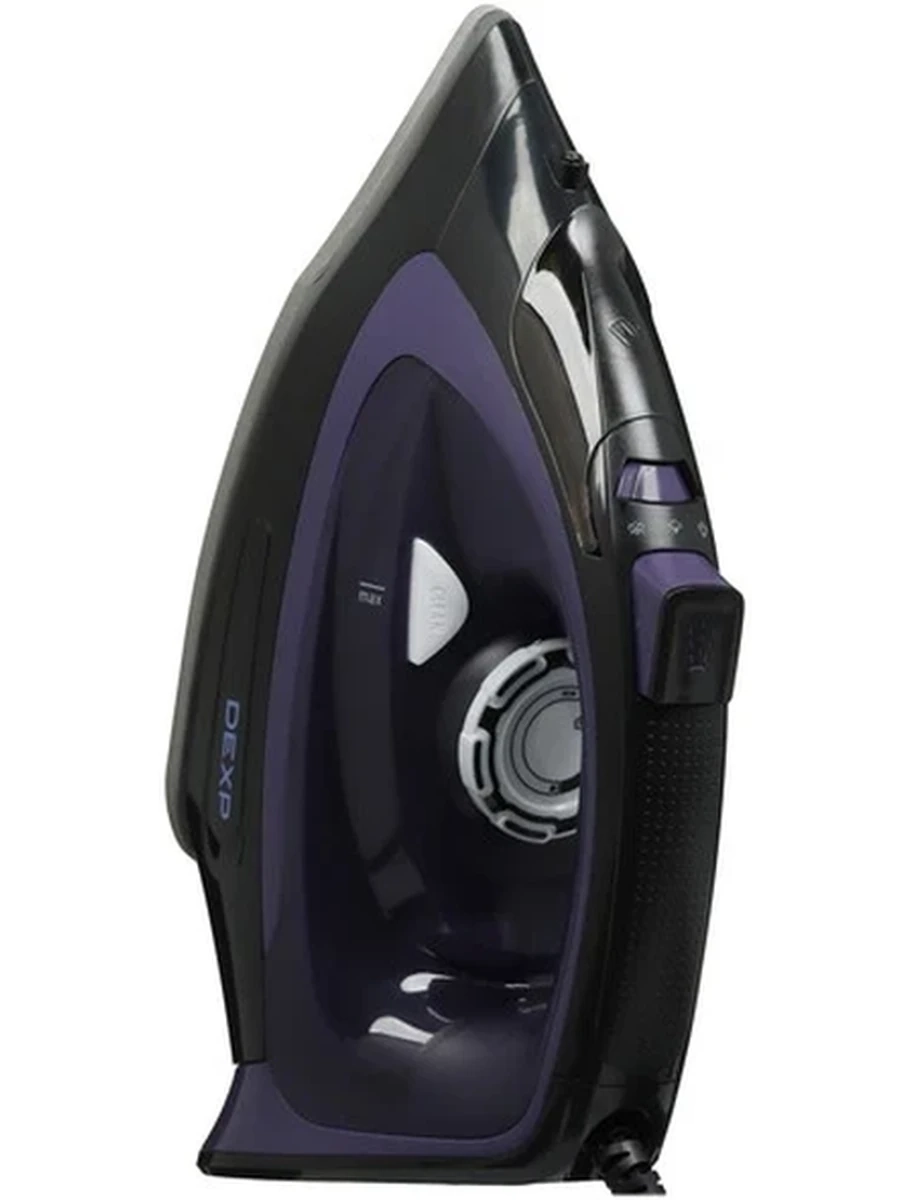Утюг DEXP  DIB-V2800 [2800 Вт, подошва - керамика, пар 23 г/мин; самоочистка, противокап, автоотключение.]