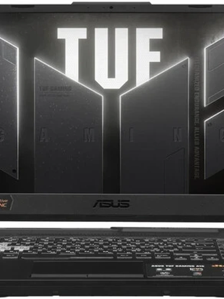 15.6" Ноутбук ASUS TUF Gaming (FA506NCG-HN219)(FHD/IPS) Ryzen 7 7445HS/16384/SSD 512/NV RTX3050/DOS/Graphite Black