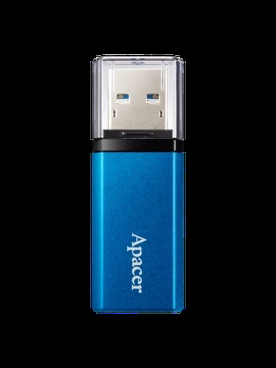 Память USB Flash Apacer AH25C [Type-A, 3.2 Gen 1, 128Gb, металл, синий]