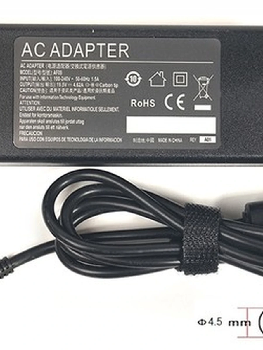 Блок питания DELL 19.5V 4.62A 90W (4.5x3.0mm+игла) тонкий