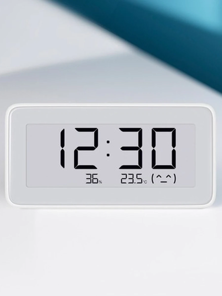 Часы-датчик термометр/гигрометр Xiaomi Mijia Temperature And Humidity Electronic Watch (LYWSD02MMC)