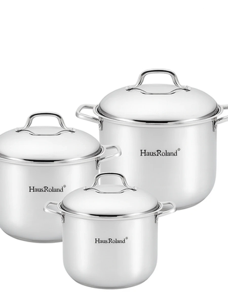 Набор кастрюль HausRoland HR 124-2