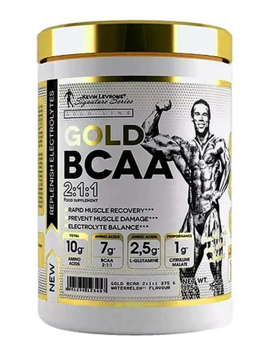 Gold BCCA, Kevin Levrone, 375гр, 30 порций