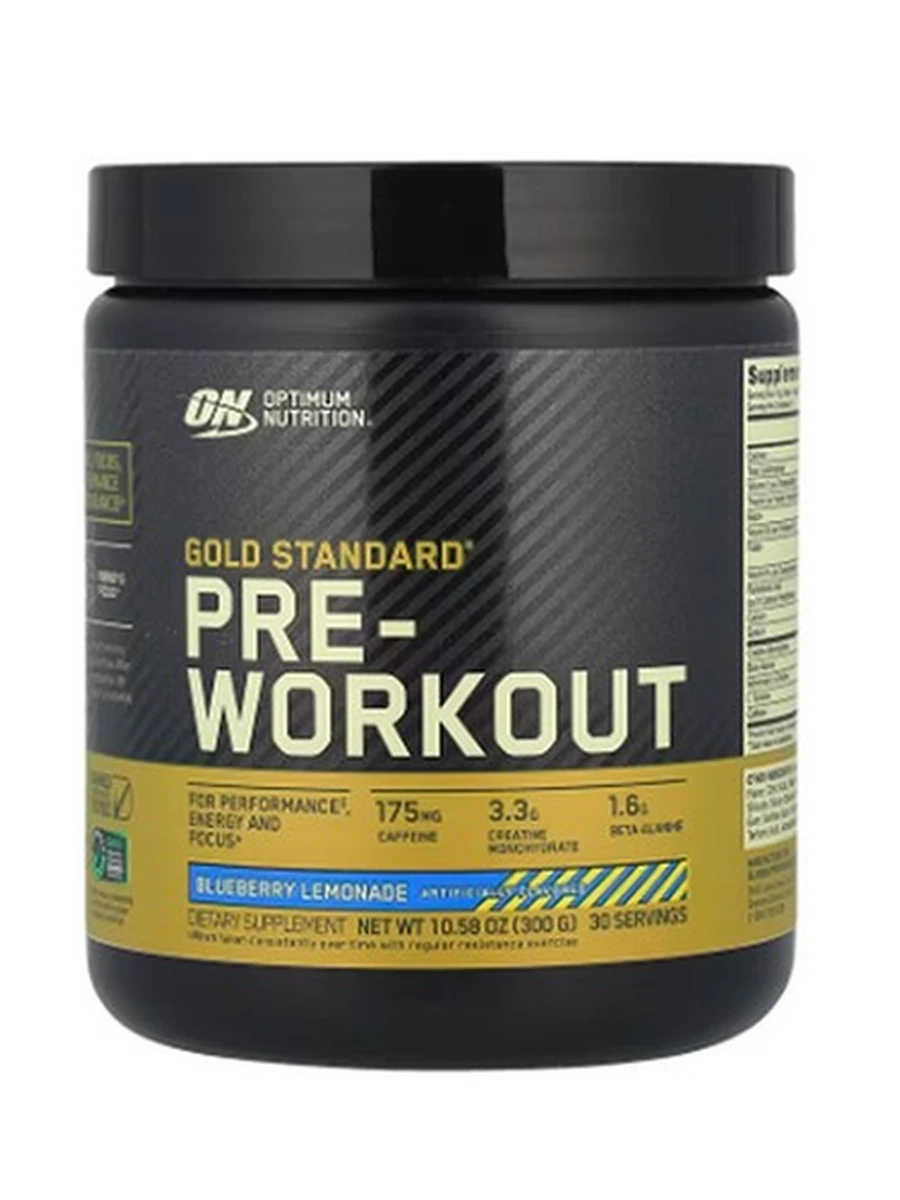 Предтреник, Gold Standard, Optimum Nutrition, 300гр