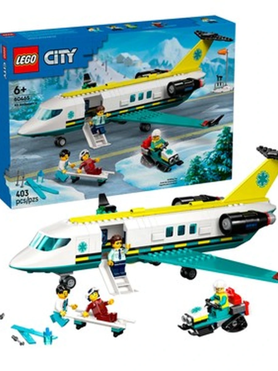 LEGO 60465 City Самолет экстренной воздушной помощи
