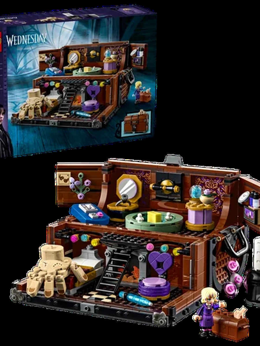 LEGO 76785 Wednesday™ Квартира Вещи