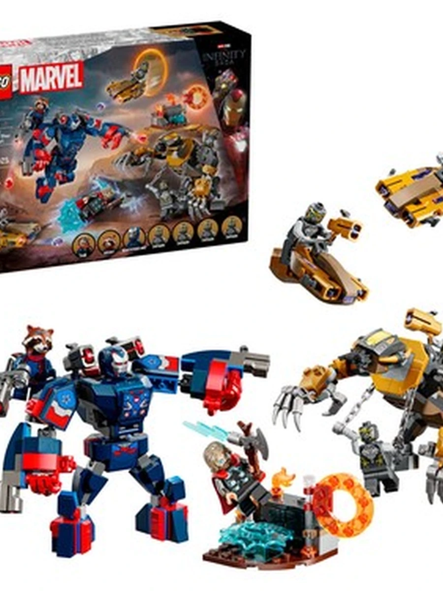 LEGO 76322 Super Heroes 
Мстители: Финал. Тор против Читаури