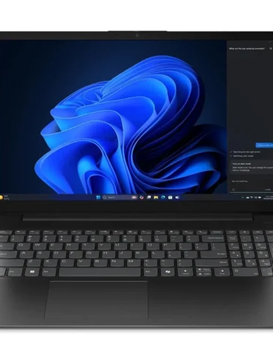 Ноутбук Lenovo V15 [15.6"], (Intel Core i3-1315U 6/8, 4.50ГГц, 10МБ, 10нм), 12ГБ DDR4, 500ГБ HDD + 240ГБ NVME, 15.6" IPS 1920x1080, 1.7кг, DOS, Черный