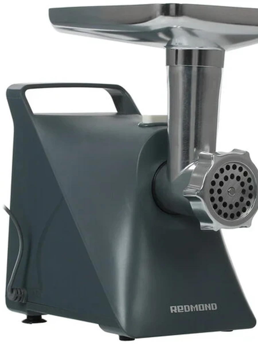 Мясорубка электрическая Redmond RMG-1245 [1340 Вт, 1.6 кг/мин, корпус - пластик, лоток - металл, реверс]