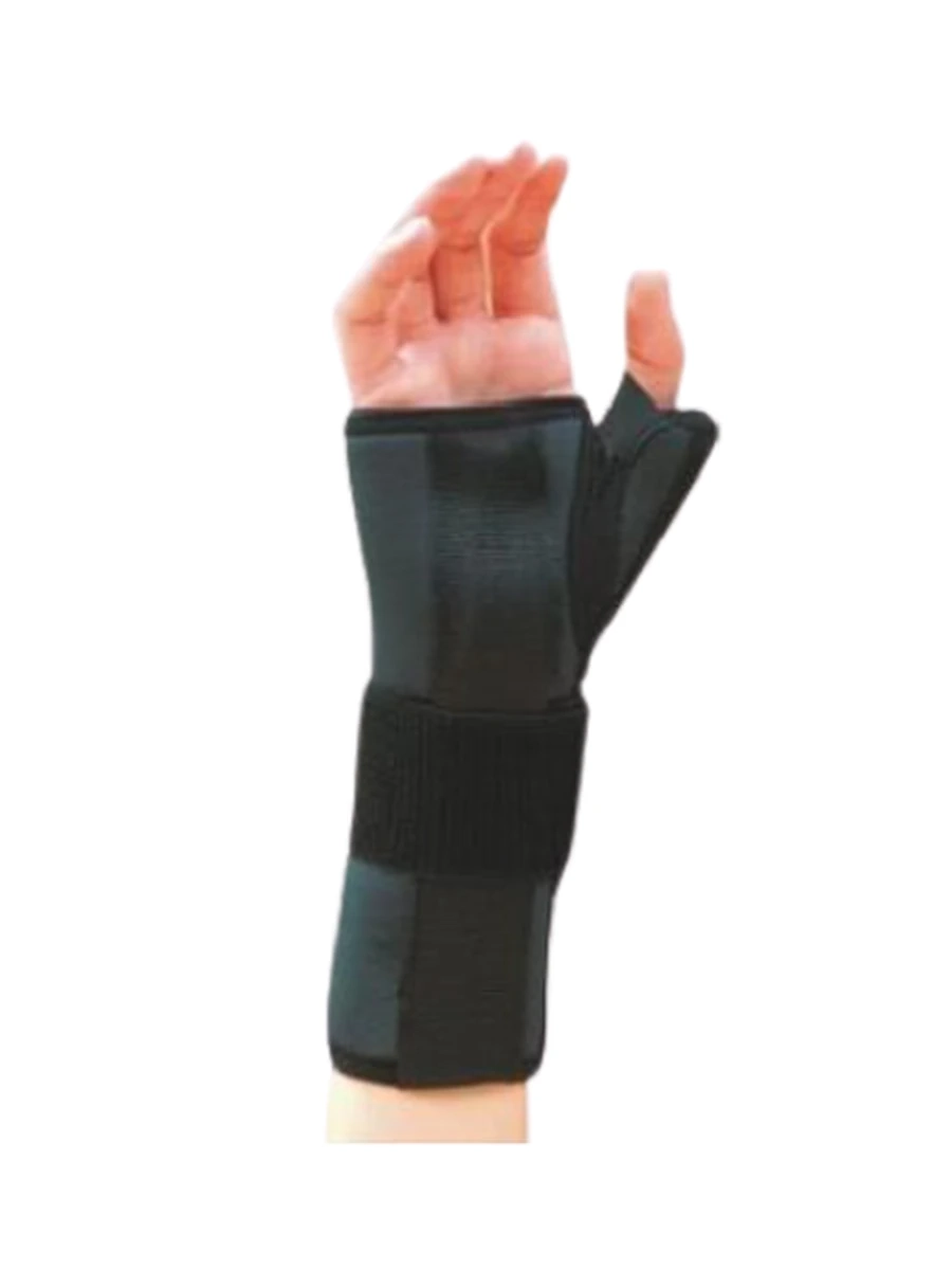 REF 602 Повязка-шина лучезапястная с фиксацией  большого пальца.Правая (неопрен. ткань)