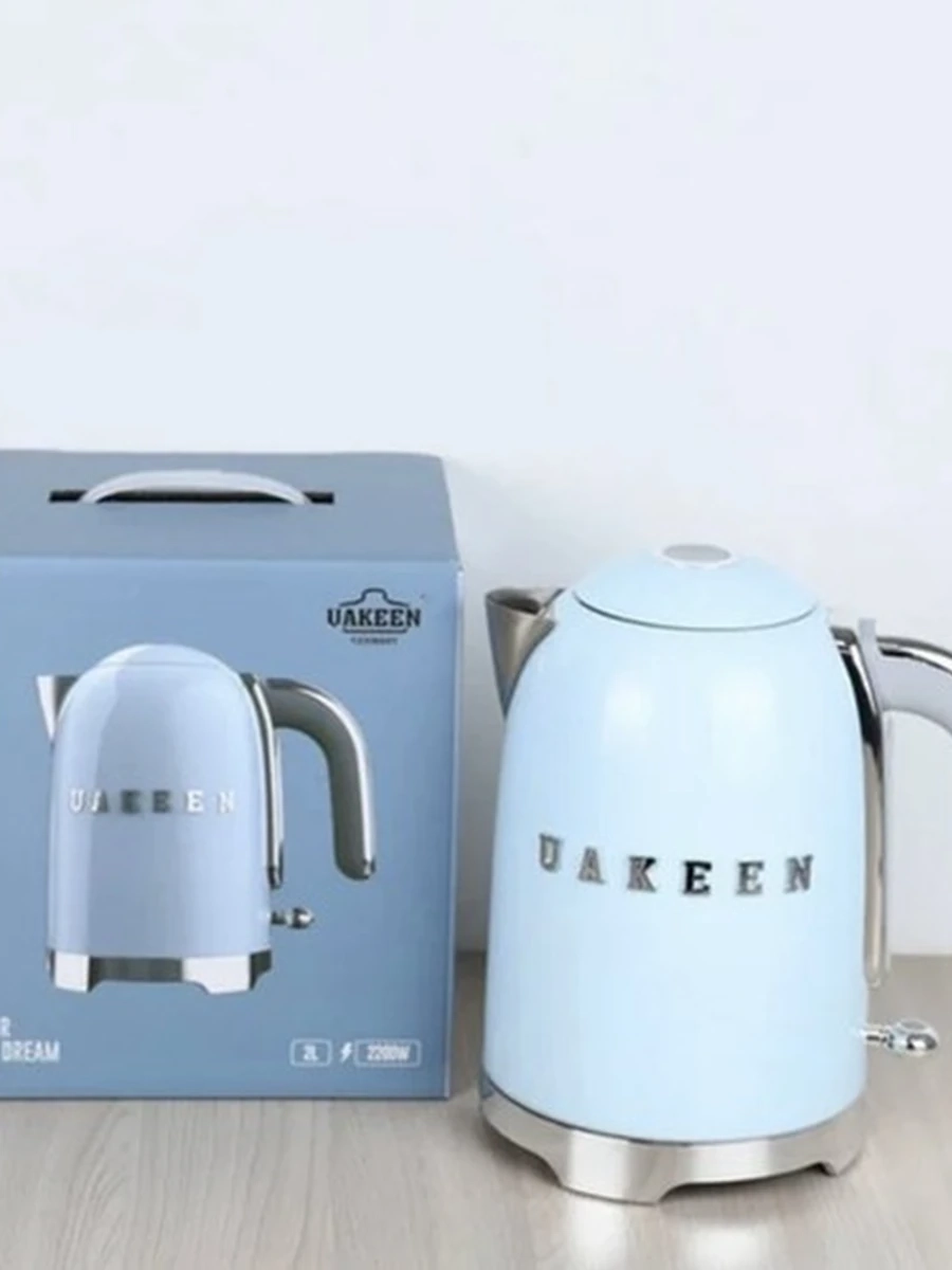 Uakeen Germany Электрический чайник electro, голубой