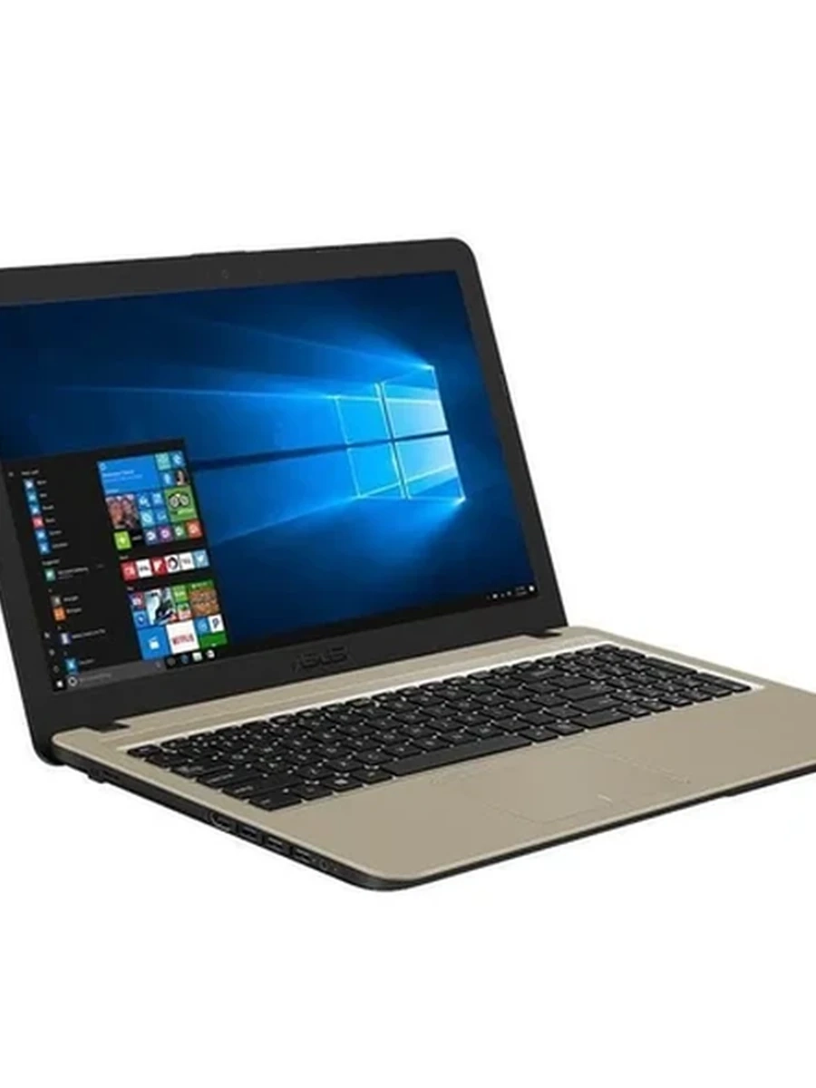 Ноутбук Asus X540 [15.6"], (Intel Core i3-7020U 2/4, 2.30ГГц, 3МБ, 14нм + NVIDIA MX110 2ГБ), 4ГБ DDR4, 240ГБ SSD, 15.6" 1920x1080, DOS, Золотой