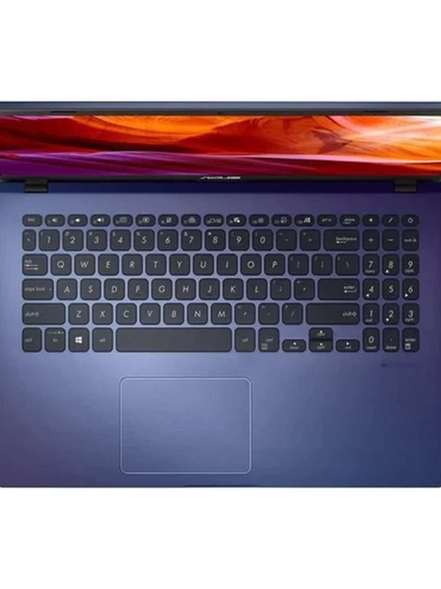 Ноутбук Asus X509 [15.6"], (Intel Core i3-1005G1 2/4, 3.40ГГц, 4МБ, 10нм), 8ГБ DDR4, 120ГБ NVME, 15.6" 1920x1080, DOS, Синий