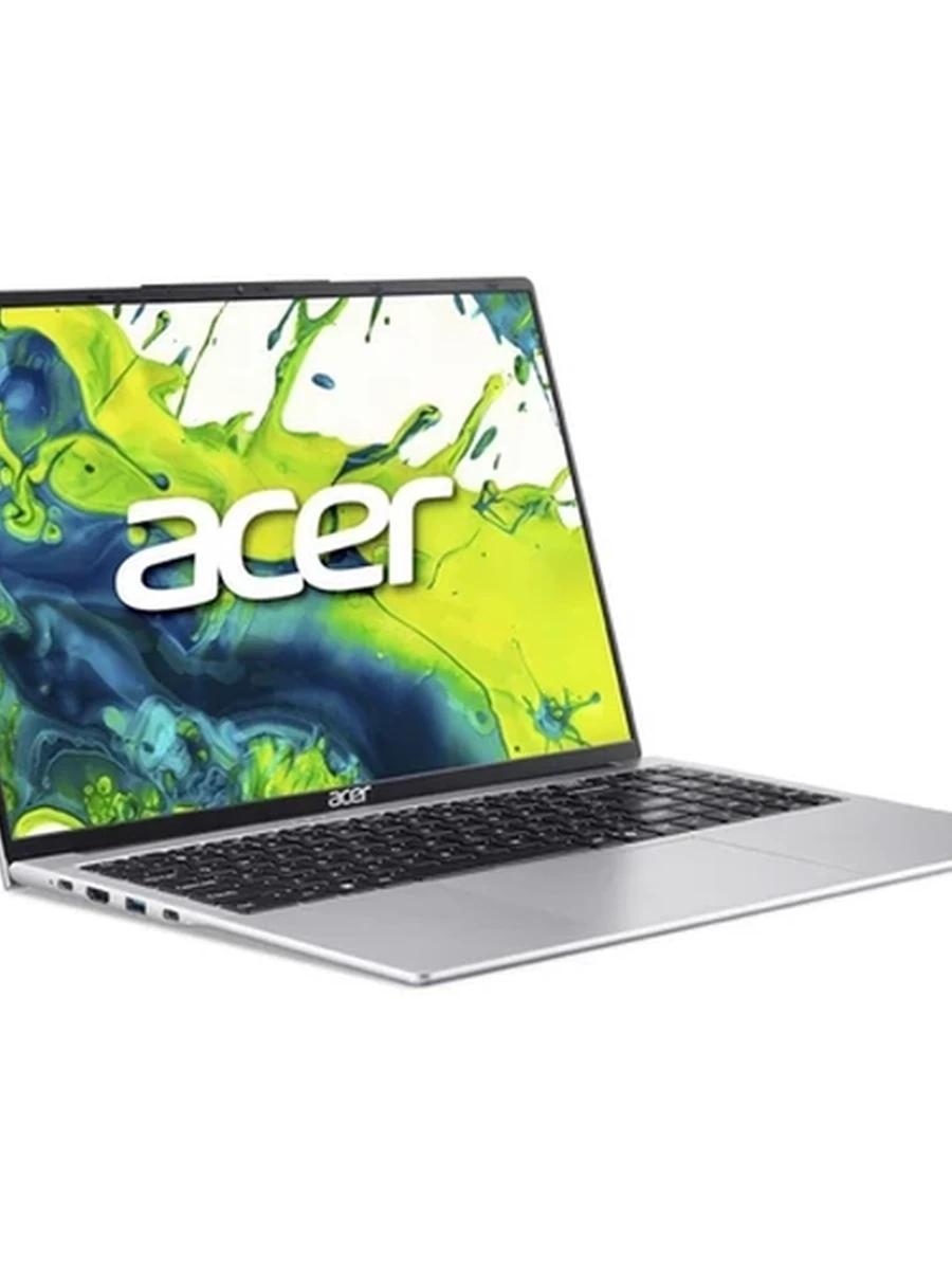 Ноутбук Acer Aspire Lite 16 [16"], (Intel Core i3-1305U 5/6, 4.50ГГц, 10МБ, 10нм), 16ГБ DDR5, 2000ГБ NVME, 16.0" IPS 1920x1200, 1.7кг, DOS, Серебристый