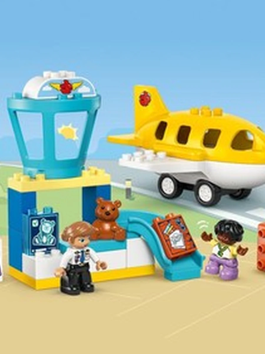 Lego 10443 Дупло Первый раз в аэропорту