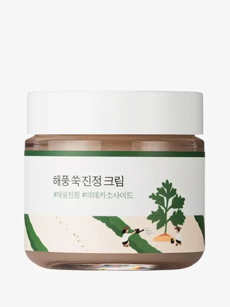 Round lab mugwort calming cream полынь крем