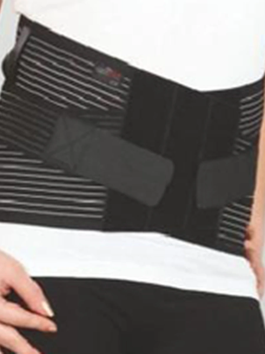 SL 270                                                          Пояс-корсет с метал. вставками пояс-крестцовый,            с поясом усилителем.                             ( 26 см) Черный цвет.