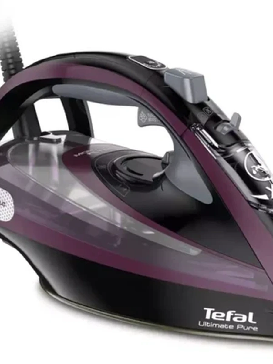Утюг Tefal FV9835E0 [3000 Вт, подошва - Durilium Airglide Autoclean металлокерамика, пар: 55 г/мин, пар.удар: 240 г/мин, AutoOff, 350 мл, фиолетовый]