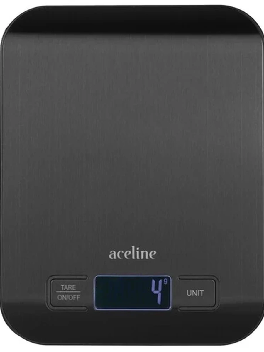 Кухонные весы Aceline S-20 [18х14 см, электронные, платформа-нерж. сталь, предел-5 кг, тарокомпенсация]