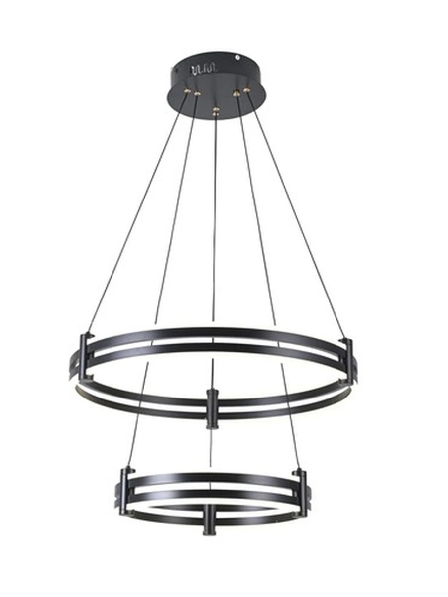 Подвесной светильник Zortes DUBLE-R ZRS.30514.09, Мощность - 125Вт, Тип лампы: LED, В -1500мм/350мм / Ш - Ø400мм+600мм