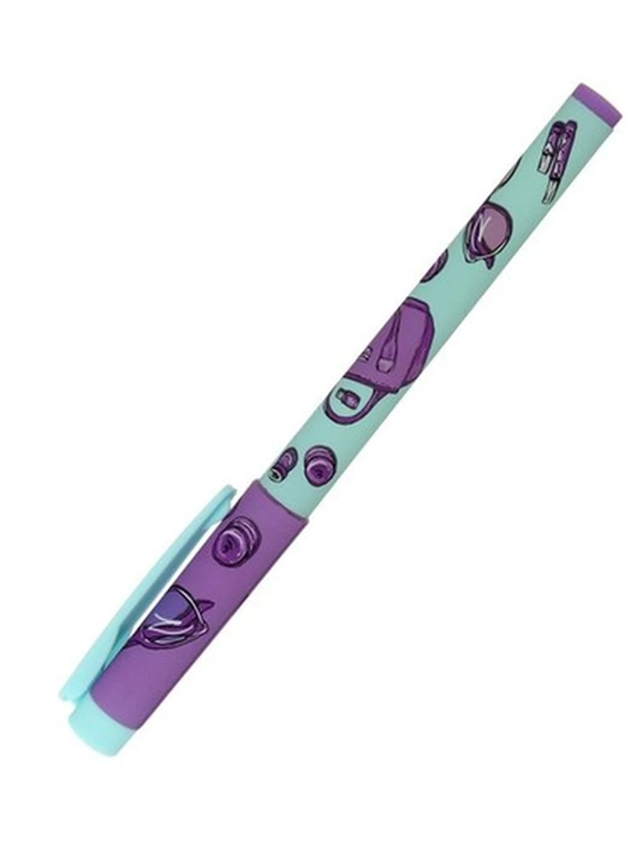 РУЧКА "FreshWrite. Life Style. Lilac dream" ШАРИКОВАЯ 0.7 ММ, СИНЯЯ
