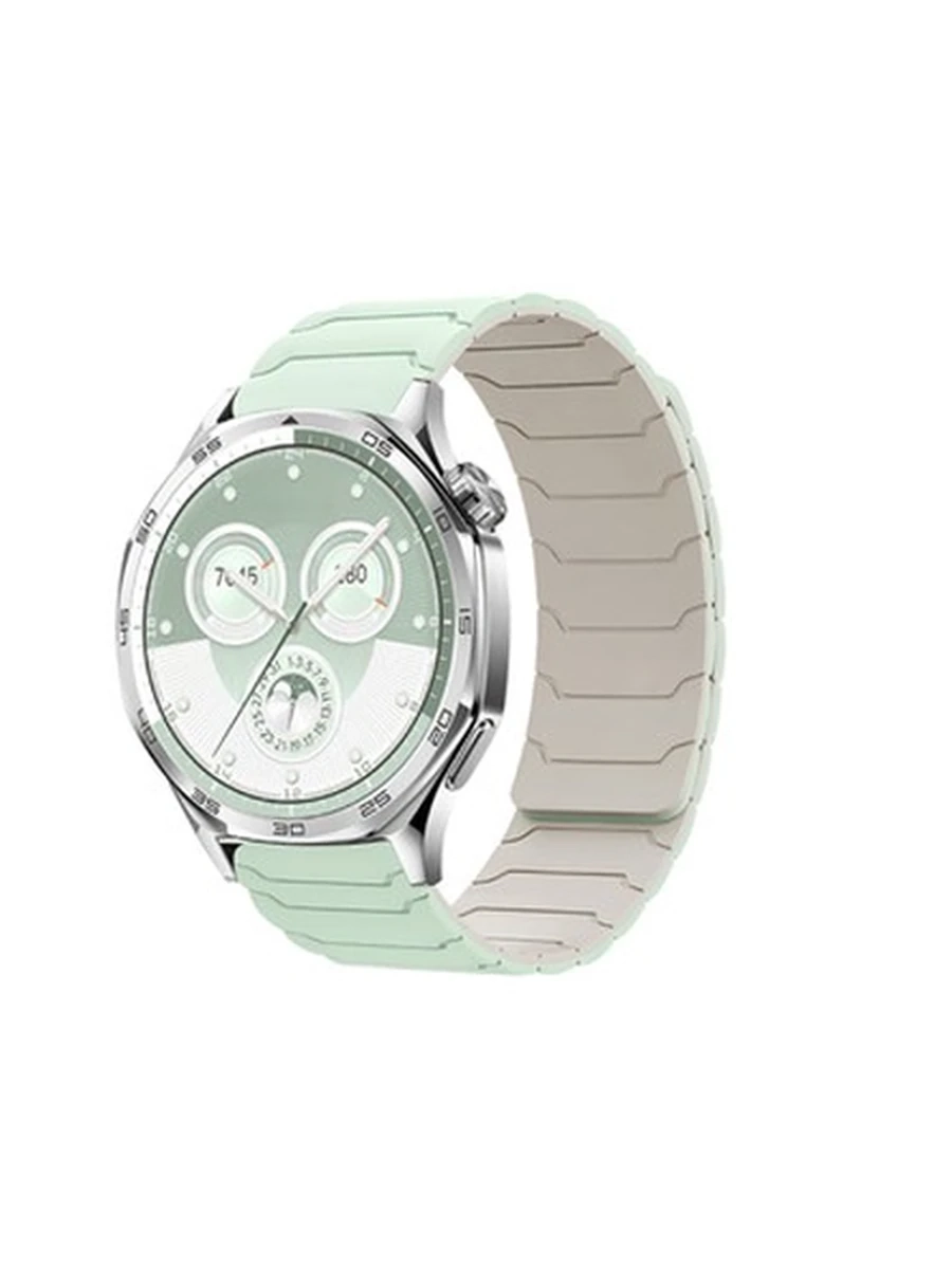 Ремешки HOCO WH21 Flexible series magnetic silicone strap(22mm) light lotus with starlight