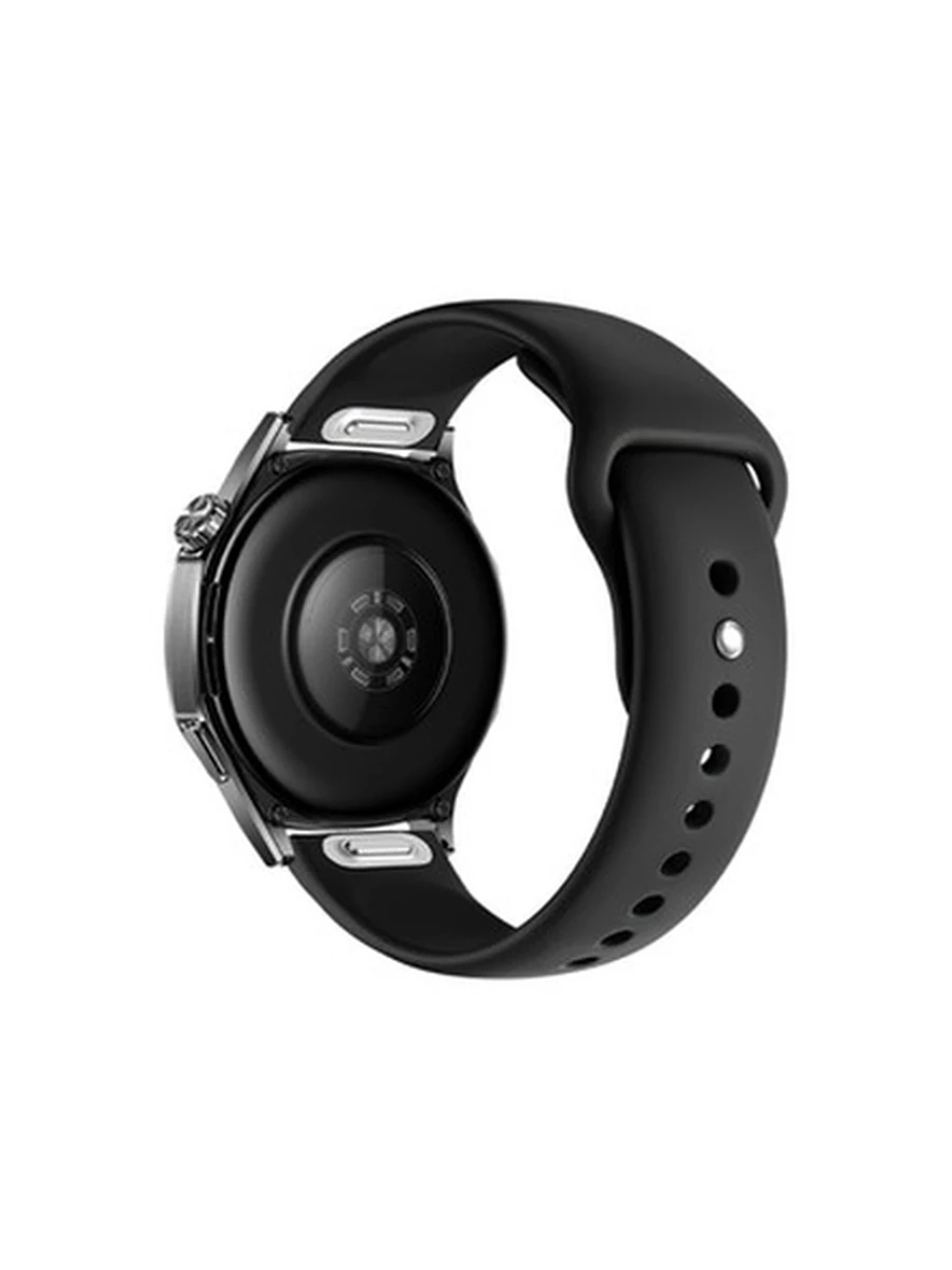 Ремешки HOCO WH22 Flexible series push-type silicone strap(22mm) black