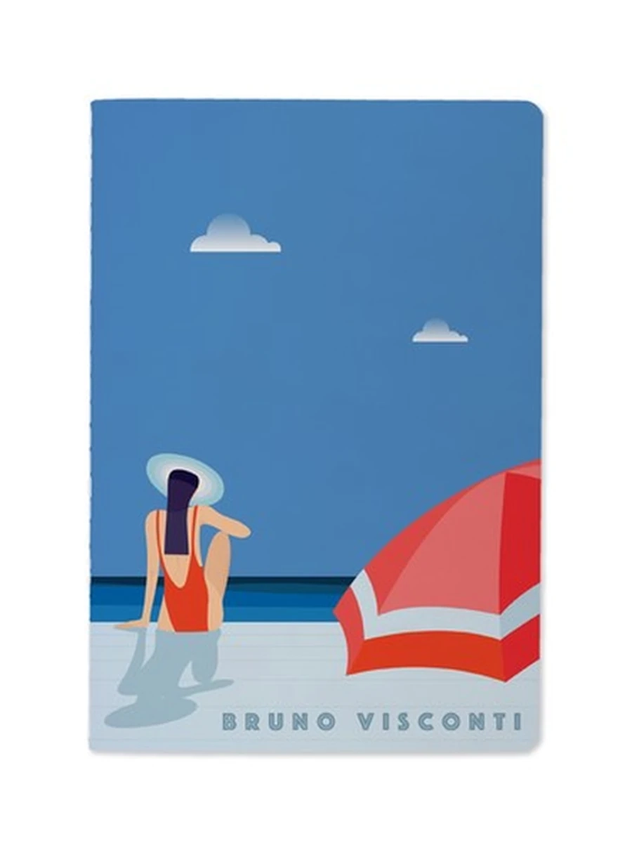 ТЕТРАДЬ А5, Bruno Visconti "ОТПУСК" 40л. клетка