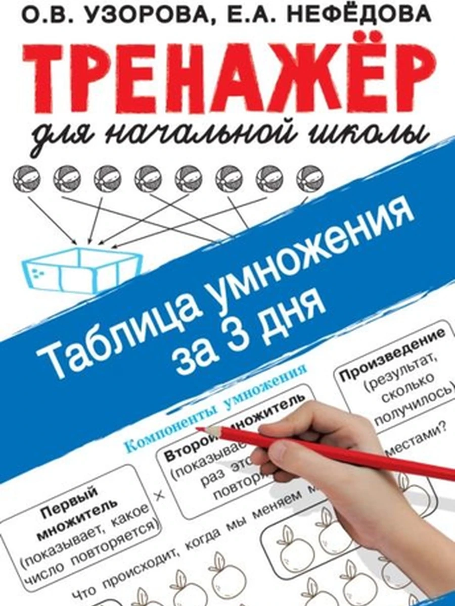 Тренажер для нач.школы Таблица умножения за 3 дня  Узорова /АСТ/