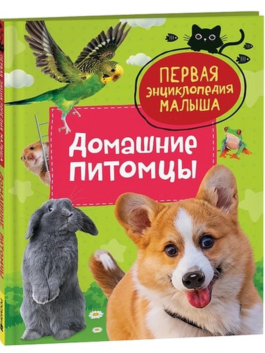 Первая энциклопедия малыша Домашние питомцы /Росмэн/