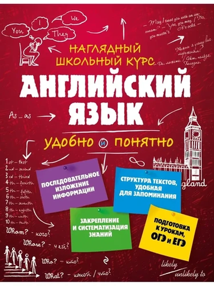 Наглядный школьный курс Английский язык /Эксмо/