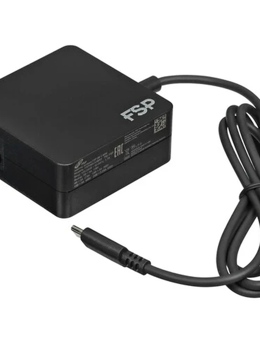Универсальный адаптер FSP NB C 65W (65Вт,Type-C)