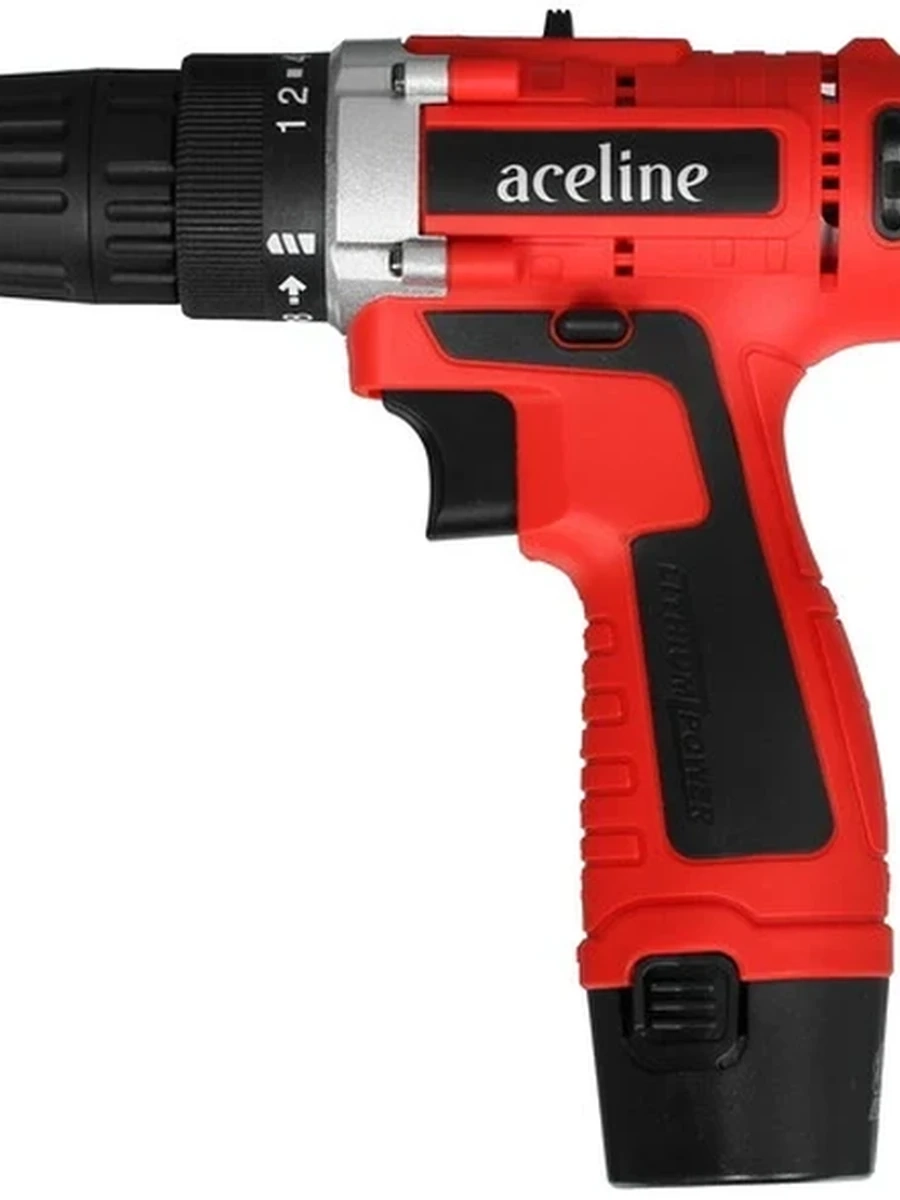 Шуруповерт Aceline ACS30 [безударный, 1400 об/мин, 30 Н*м, 12 В, 1.3 А*ч, 2хАКБ, 2 кг]