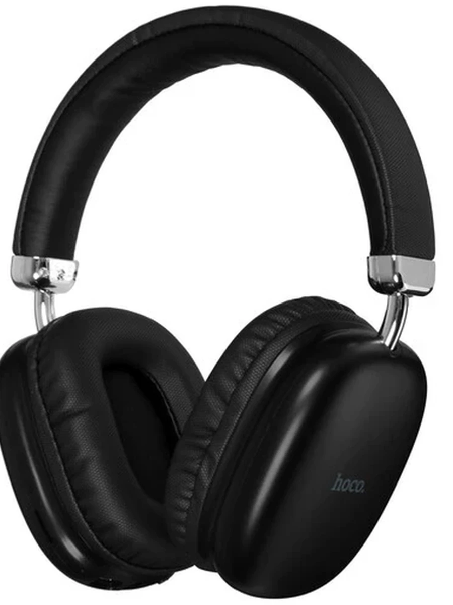 Наушники беспроводные hoco. W35 black [накладные, Bluetooth 5.3, черный]_1