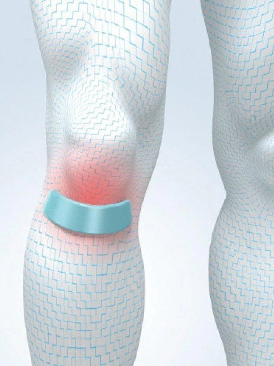 REF 110                                   Подколенник-повязка для поддержания коленной чашечки.Неопрен.