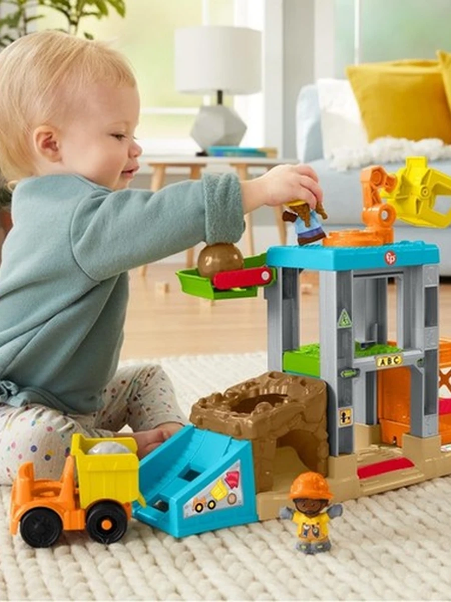 Набор игровой Стройка Fisher Price Little People HCJ64