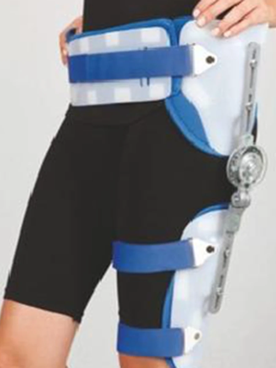 SL 908                                                  Бандаж пластиковый для фиксации тазобедренного  сустава на шарнире. Термопластик.