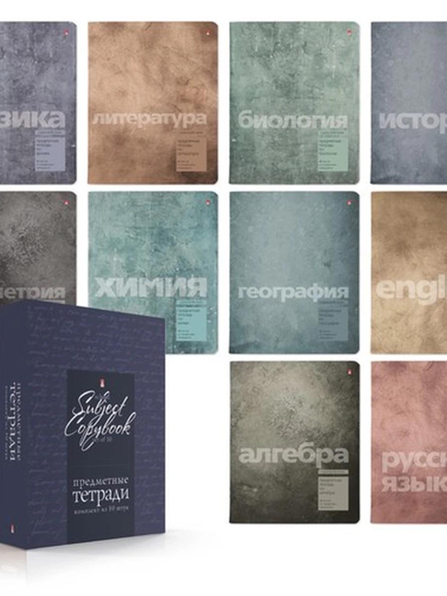 Набор предметных тетрадей 7-48-1358\3 Stone Color