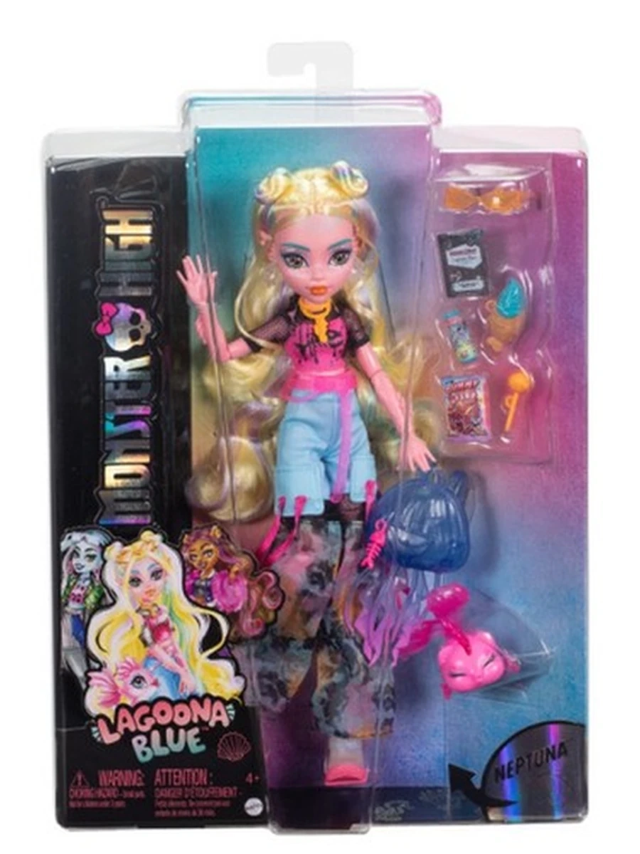 Кукла Monster High — Лагуна (обновленная версия) HXH750