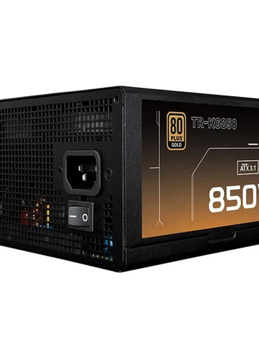 Блок питания Thermalright TR-KG850 [850W, 80+ Gold, APFC, 20 + 4 pin, 4+4 pin x2 CPU, 10 SATA, 16 pin (12VHPWR), 6+2 pin x3 PCI-E]