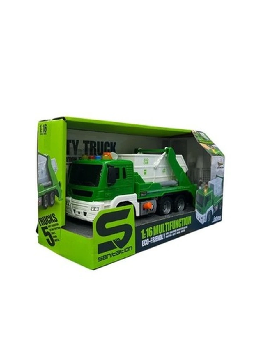 JS107 Игрушечная машинка 1:16 с трением, светом, музыкой и воздушным давлением №3