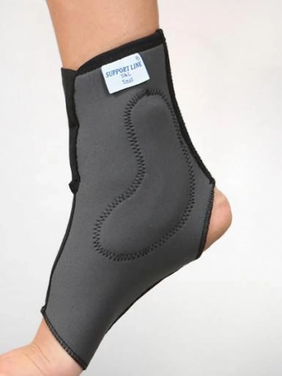 REF 402                                            Голеностоп со смягчающими боковыми  подушками. Неопрен.