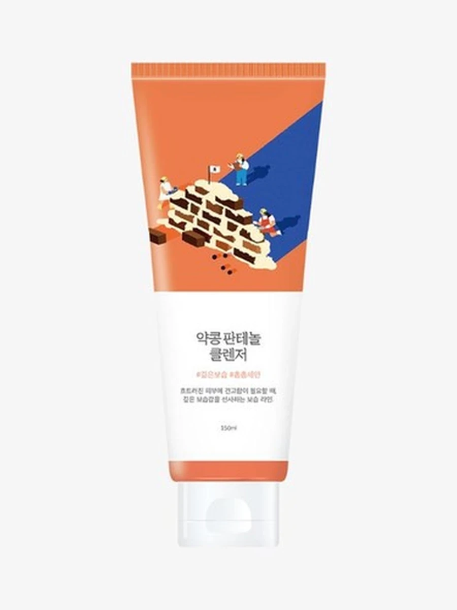 ПЕНКА ДЛЯ УМЫВАНИЯ SOYBEAN PANTHENOL CLEANSER 150ML (ROUND LAB)