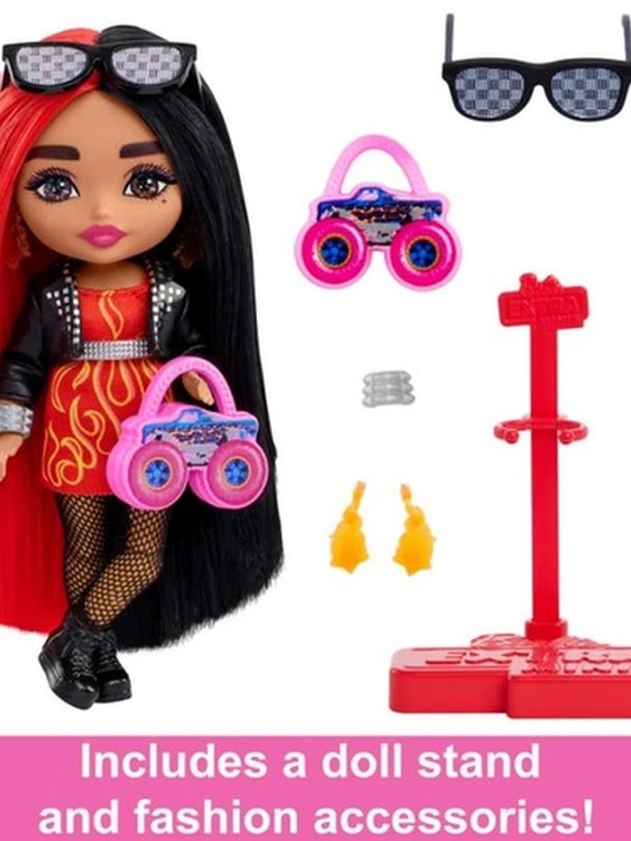 Кукла Barbie & Ken Extra mini HKP88