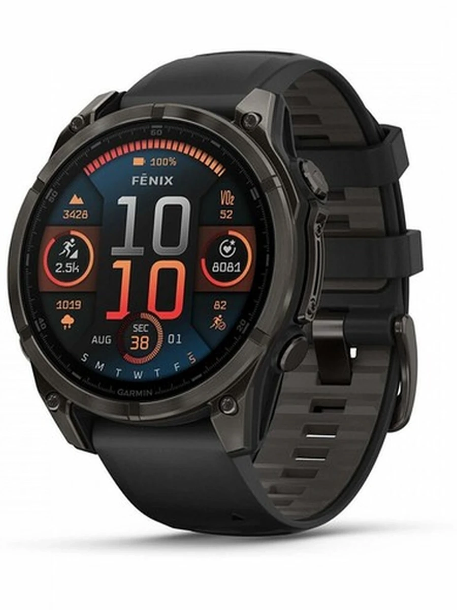 Fenix 8 47 amoled sapphire Black band