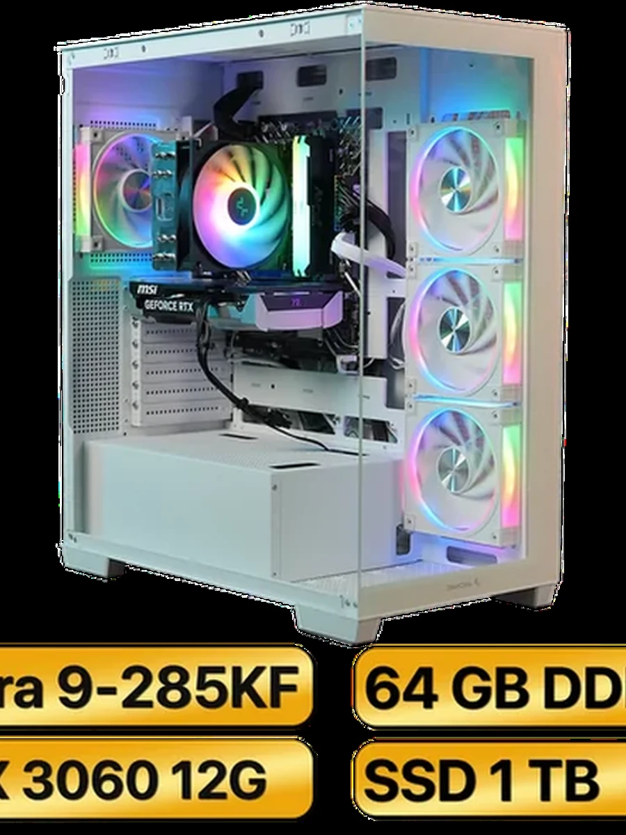 Игровой Компьютер Ultra 9 285KF + RTX3060  12GB GDDR6