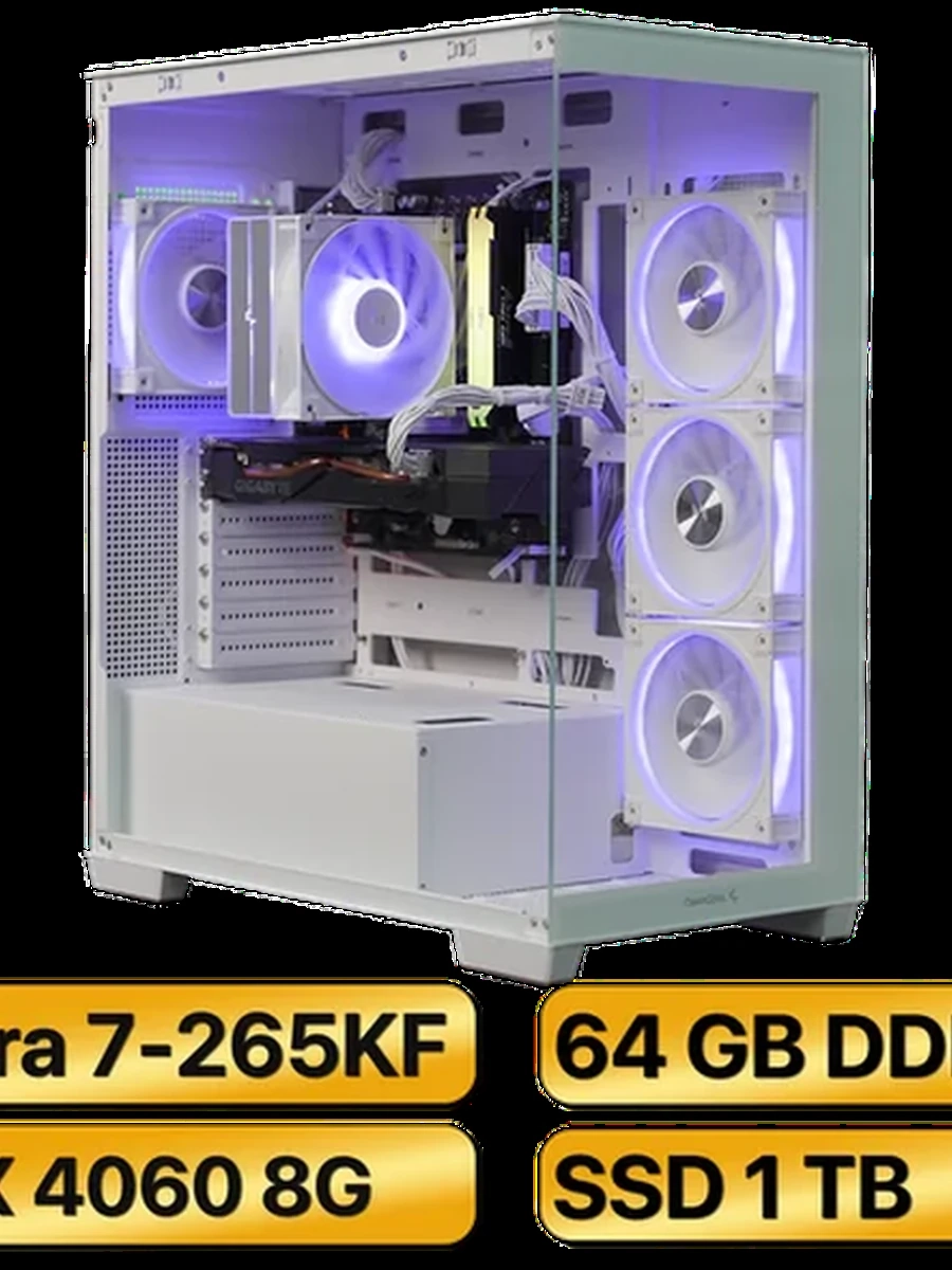 Игровой Компьютер Ultra 7-265KF + RTX-4060 (8GB)