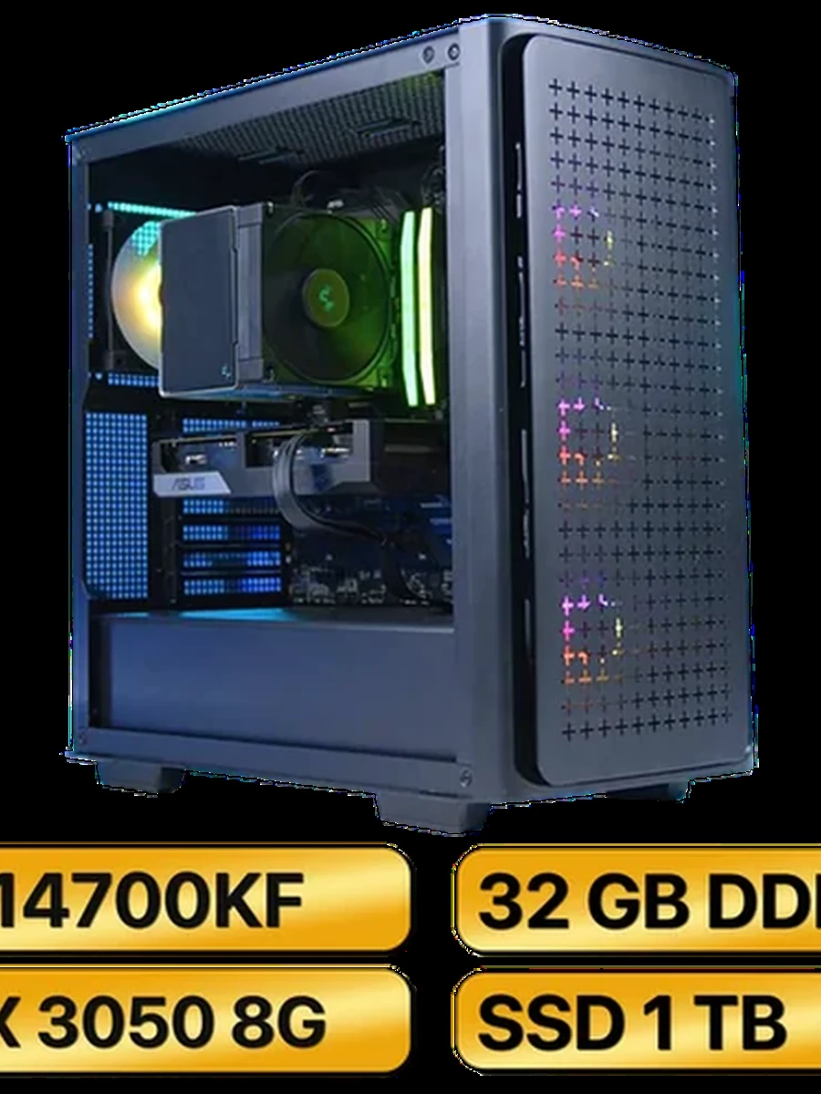 Игровой Компьютер   i7-14700KF + RTX 3050  8GB