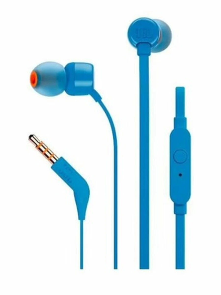 JBL EARPHONE T110 BLUE